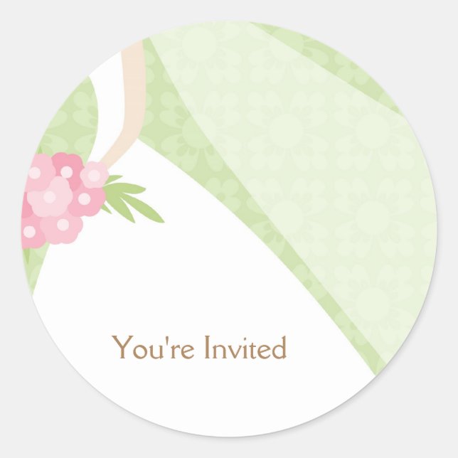 Beautiful Bride - Envelope Seals (Front)