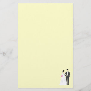 Beautiful Bride & Groom Wedding Stationery