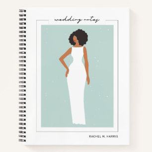 Beautiful Bride To Be Wedding Planning Notebook