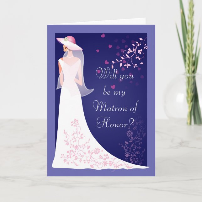 Beautiful Bride Wedding Card (Front)