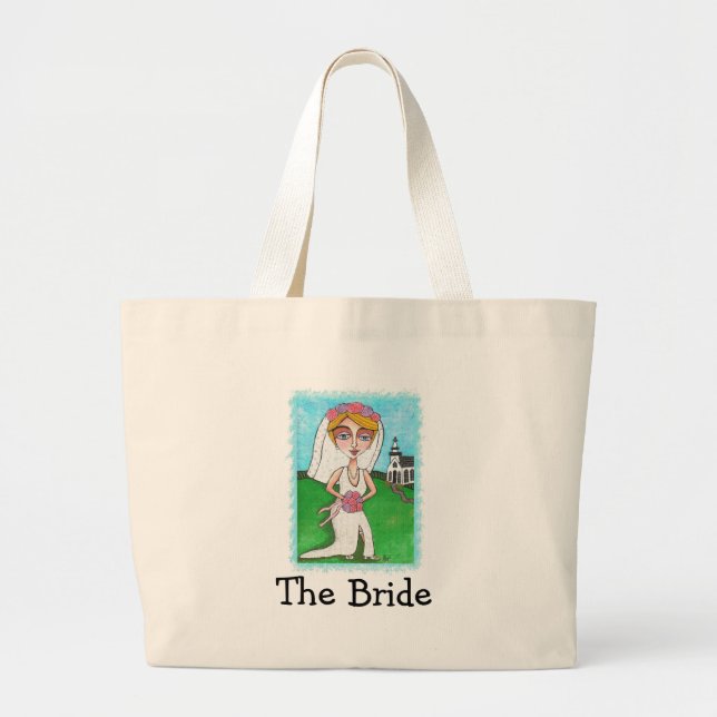 Beautiful Bride - Wedding Day tote bag (Front)