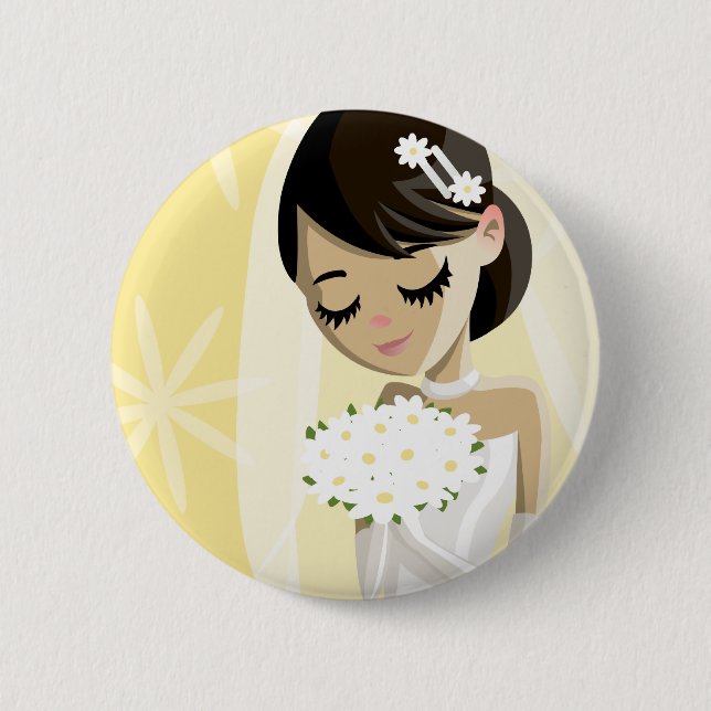 Beautiful Brides 6 Cm Round Badge (Front)