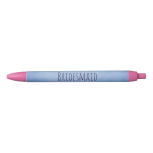 Beautiful Bridesmaid Black Ink Pen