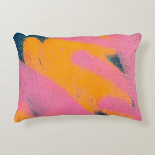 Beautiful bright colorful street art graffiti back decorative cushion