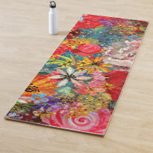 Beautiful Bright Colourful Abstract Floral Pattern