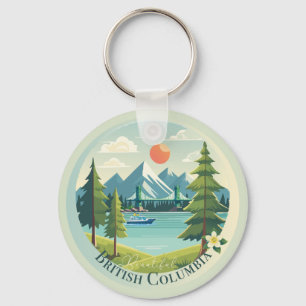 Beautiful British Columbia Key Ring
