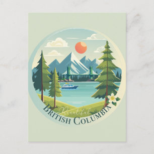 Beautiful British Columbia Postcard