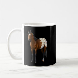 Beautiful Brown Bay Appaloosa Horse Lover Gift Pre Coffee Mug