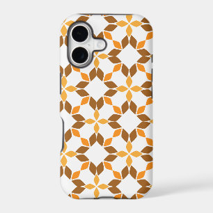 beautiful brown floral pattern