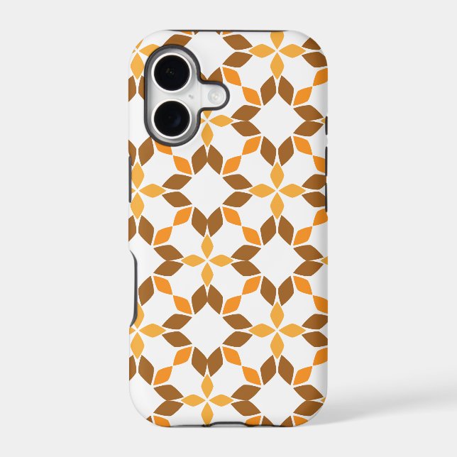beautiful brown floral pattern (Back)