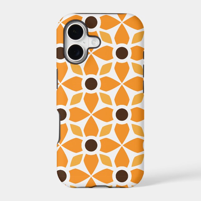 beautiful brown floral pattern (Back)