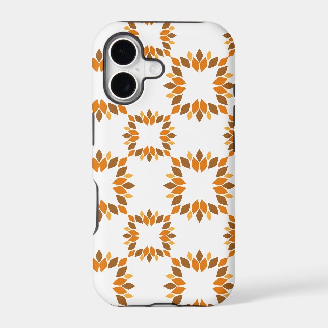 beautiful brown floral pattern (Back)
