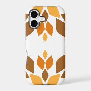 beautiful brown floral pattern