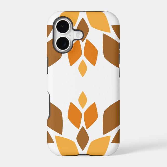 beautiful brown floral pattern (Back)