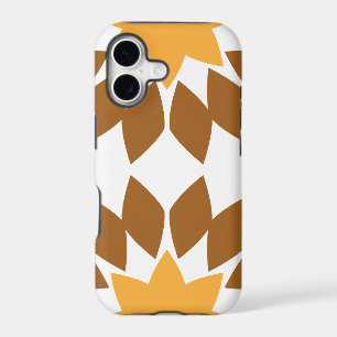 beautiful brown floral pattern