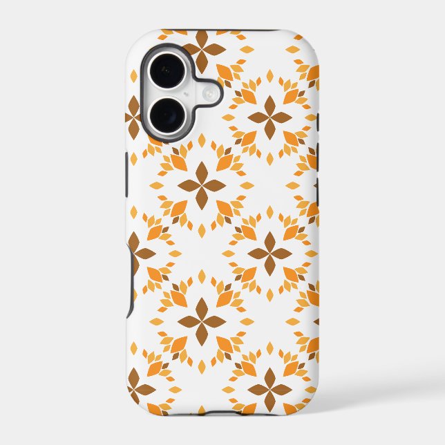 beautiful brown floral pattern (Back)