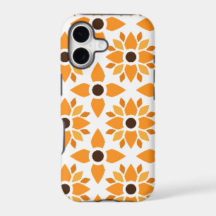 beautiful brown floral pattern