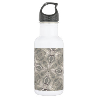 Beautiful Brown Kladescope Pattern 532 Ml Water Bottle