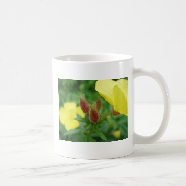 Beautiful Budding Flower Coffee Mug (Right)