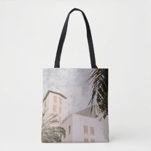 BEAUTIFUL BUILDINGS IN THE CITY VINTAGE LOOK TOTE BAG