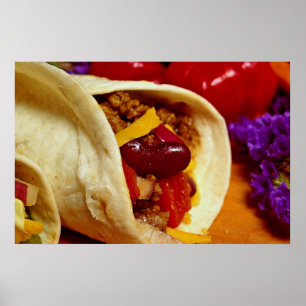 Beautiful Burrito recipe for food lovers Poster