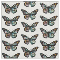 Beautiful Butterflies Pattern Monarch Watercolor