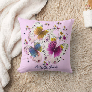 Beautiful Butterfly Art Cushion