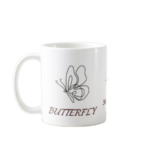 Beautiful Butterfly Art Mug