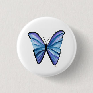 Beautiful butterfly button, pin
