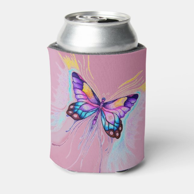 Beautiful Butterfly Can Cooler (Can Back)