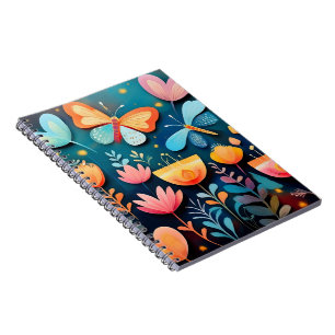 Beautiful Butterfly Garden Notebook