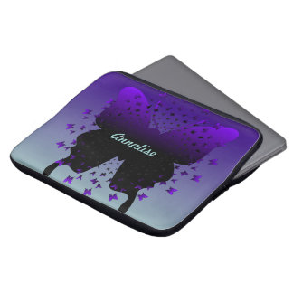 beautiful butterfly laptop sleeve