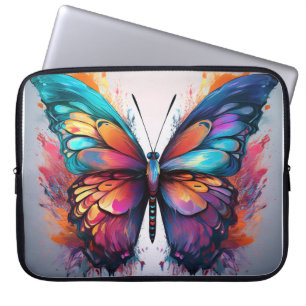Beautiful butterfly laptop sleeve