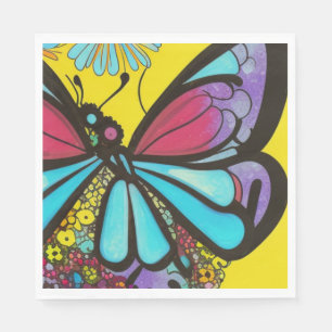 Beautiful Butterfly Napkin