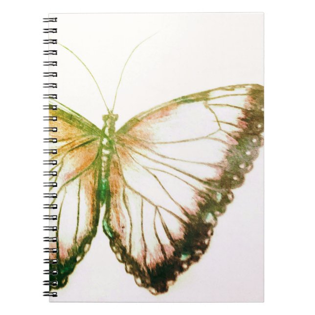Beautiful butterfly  Notebook (Front)