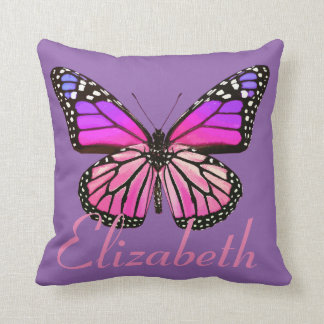 Beautiful Butterfly Personalised Cushion