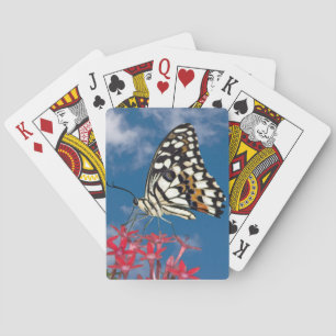 Beautiful Butterfly Playing Cards