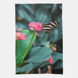 Beautiful butterfly tea towel