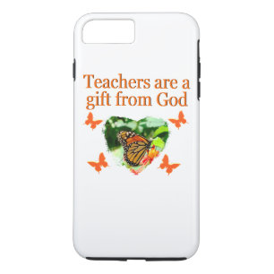 BEAUTIFUL BUTTERFLY TEACHERS PRAYER DESIGN iPhone 8 PLUS/7 PLUS CASE