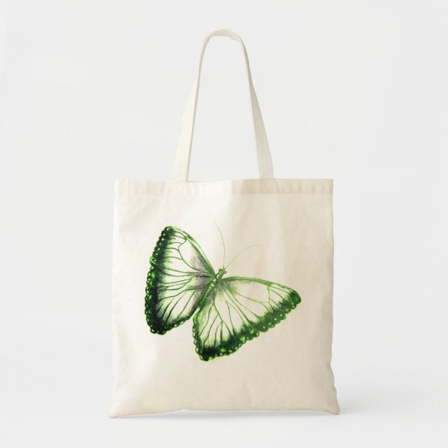 Beautiful Butterfly Tote Bag (Front)