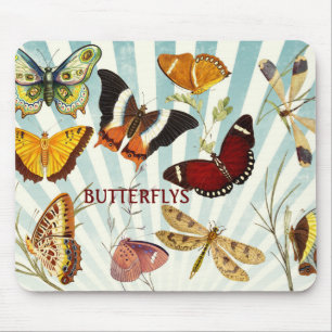 Beautiful Butterflys Mouse Pad
