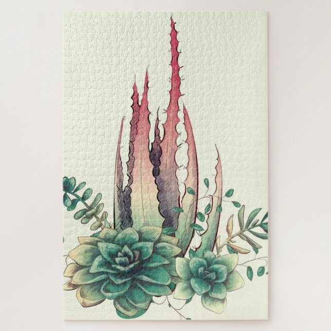 Beautiful Cactus Jigsaw Puzzle (Vertical)