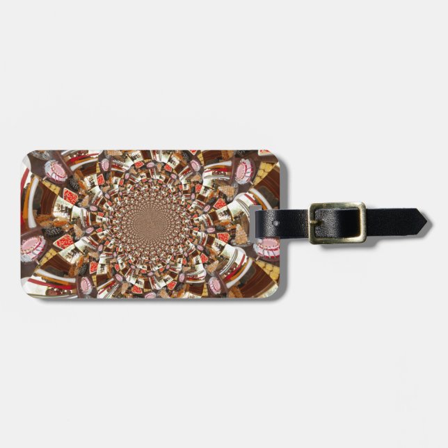 Beautiful Cakes and Desserts Luggage Tag (Front Horizontal)