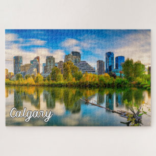 Beautiful Calgary, Alberta, Canada Jigsaw Puzzle