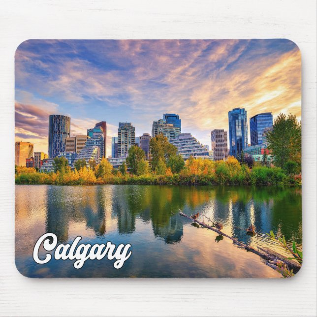 Beautiful Calgary, Alberta, Canada Mouse Pad (Front)