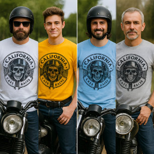 Beautiful California Cafe Racer For Race Lovers T-Shirt