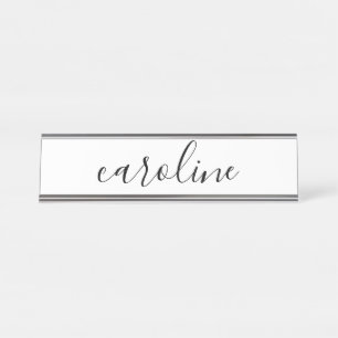 Beautiful Calligraphy Name  Desk Name Plate