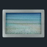 Beautiful Calm Caribbean Sea  Belt Buckle<br><div class="desc">From clear water down to the sand below to deep blue in the distance a gorgeous tropical ocean.</div>