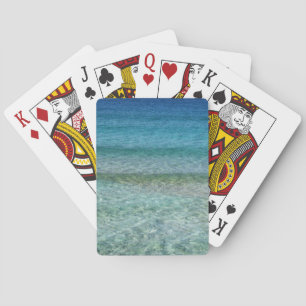 Beautiful Calm Caribbean Sea Playing Cards