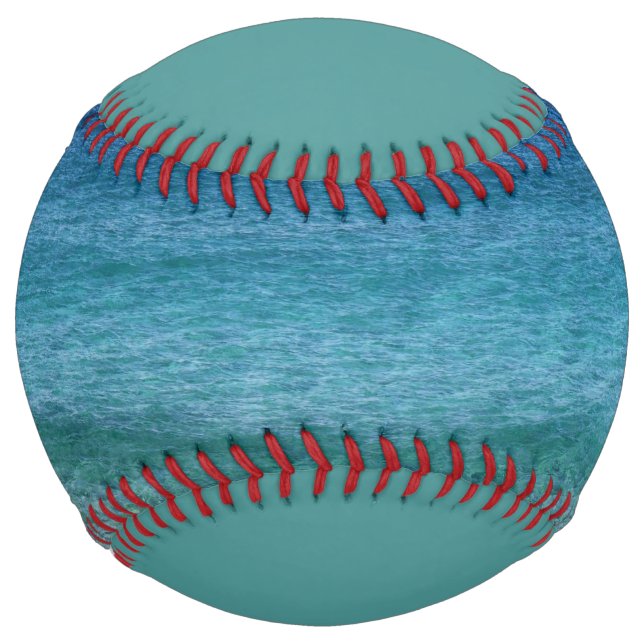 Beautiful Calm Caribbean Sea  Softball (Front)